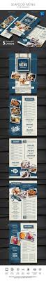 Seafood Restauran Menu Seafood Menu Menu Design Restaurant Menu Design