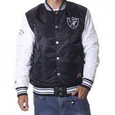 Casaco Majestic Nfl Satin Jacket Raiders Bk Encomendar Online Loja Fillow