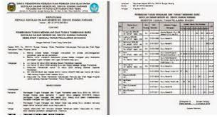 Surat keputusan sk mengajar guru sekolah dasar sch paperplane. Contoh Sk Tugas Tambahan Guru Sd Seputaran Guru