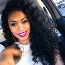 For short curly hair afro for black women it involves to cut hair on the sides and at the back of neck on the same volume and shorter compared to hair in the middle section. Curly Weave Hairstyles For Black Women Novocom Top
