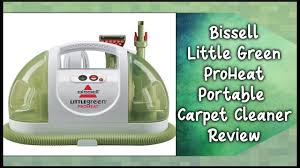 Bissell Little Green Proheat Carpet Cleaner Instructions Bissell Little Green Proheat Portable Carpet Cleaner Mumblesvideos Product Review Youtube