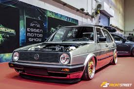 2015 Essen Motor Show Volkswagen Golf Mk2 Car Volkswagen Vw Golf