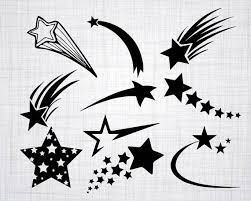 Shooting Star Svg Bundle Shooting Star Svg Shooting Star Etsy Shooting Star Drawing Star Svg Shooting Star Tattoo