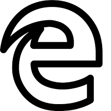 Usually it is found that, this problem happens just because the edge icon get unpinned from the taskbar, go through the following steps, and pinned it once. Free Microsoft Edge Logo Icon Of Line Style Available In Svg Png Eps Ai Icon Fonts