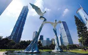 wu ching ju pro terra et natura lujiazui central park pudong shanghai china public art art gallery
