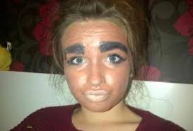 The 20 Worst Makeup Fails Of All Time Bad Eyebrows Bad Makeup Fails Bad Makeup