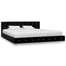 Malie matratzen 160×200 sumo h2 xxl 7 zonen kaltschaummatratze. Vidaxl Bett Mit Memory Schaum Matratze Schwarz Samt 160 X 200 Cm Gitoparts