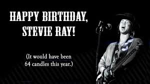 3 October 2018 Stevie Ray Stevie Ray Vaughan Stevie