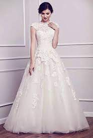 Modest Wedding Dresses With Pretty Details Modwedding Kenneth Winston Wedding Dresses Wedding Dresses Modest Wedding Dresses