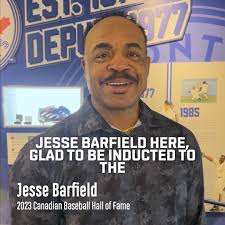 Congrats to Jesse Barfield, John Olerud, Denis Boucher and all of today’s  Canadian Baseball Hall of Fame and Museum inductees 👏