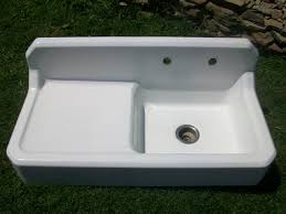 vintage single basin left side