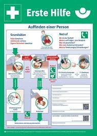 Wolkdirekt bietet ihnen ausschließlich erste hilfe zeichen an, die den aktuellen vorschriften und normen entsprechen! Anleitung Zur Ersten Hilfe Berufsgenossenschaftliche Aushange Seton