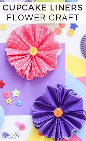 Maybe you would like to learn more about one of these? Cupcake Liners Flower Craft A Fun And Easy Idea Kenarry