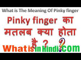 This site provides total 15 hindi meaning for finger. What Is The Meaning Of Pinky Finger In Hindi Pinky Ka Matlab Kya Hota Hai Youtube