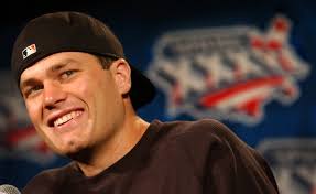 Tom Brady Yankee Hat Baseball Portrait Cards Baseball Trading Cards