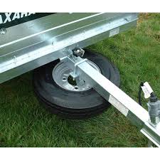 When i was driving i was common to have two spare tires slung under each trailer available in case any tire on the rig needed. Maypole Universal Trailer Spare Wheel Carrier