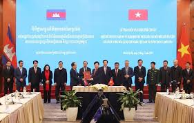 Full highlights u22 việt nam vs u22 campuchia| chiến thắng 4 sao và sự tự tin trở lại. Land Boundary Demarcation Protocol Between Vietnam And Cambodia Take Effect Vietnam Times