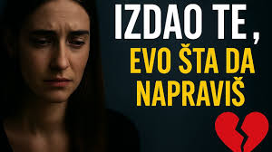 IZDAO TE, a ti si mu VJEROVALA? Napravi OVO ODMAH..