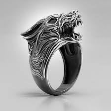 Wolf Silver Engraved Ring For Men And Women Gold Viking Wolf Biker Ring Werewolf Costume Ring Wolf Marquise Ring For Her Or Him In 2020 Rings For Men Viking Ring Viking Jewelry