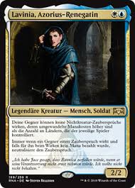Latin lavinia, of obscure meaning. Lavinia Azorius Renegatin Trader Online De Magic Yu Gi Oh Trading Card Online Shop Fur Einzelkarten Booster Und Zubehor
