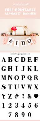 free printable alphabet and number banner adorable