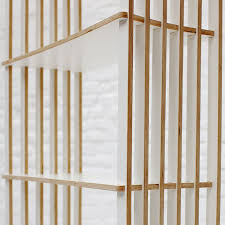 Slat Shelves White Detail Muebles Disenos De Unas Mobiliario