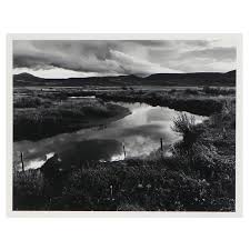 Ray Whiting Silver Print Photograph "Clearing Storm," 1982