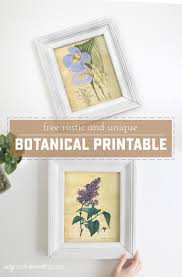 Maybe you would like to learn more about one of these? Rustic And Unique Botanical Free Printable Sweet Anne Designs