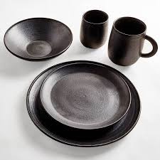 Find Unique Modern Dinnerware Sets At Abc Home Grey Dinnerware Dinnerware Sets Dinnerware Set Modern
