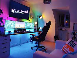Video Game Room Ideas Game Room Setup Gaming Setup For Bedroom Pc Game Setup Gaming Console Room Setup Entertainment Ro Room Setup Tech Room Computer Room
