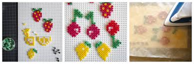 Maybe you would like to learn more about one of these? Arbeitsschritte Fur Obst Aus Bugelperlen Ms Hey Textildesign