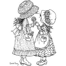 Make sure you share sarah kay coloring pages printable with twitter or other social media, if you interest with this picture. Holly Hobbie Original Coloring Pages Coloring Home