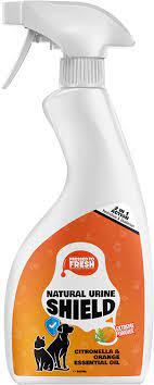 Pressed To Fresh Urine Shield Repellent Deodoriser Deterrent Spray Prevents Pet Pee Soiling And Marking Around Your Home And Garden Natural Plant Based Ingredients 500ml Amazon Co Uk Pet Supplies