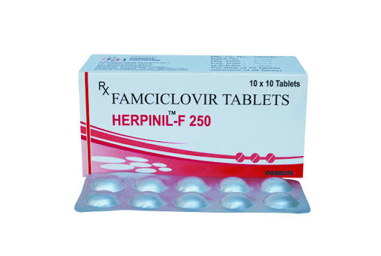 Famciclovir 250mg Tablets at ₹ 800/strip | Anti Viral in Ahmedabad | ID: 15099984555