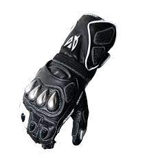 Agvsport Gpr Leather Glove Black White Agvsports Ultimate Full Length Sport Racing Glove Constructed F Black Leather Gloves Racing Suit Motorcycle Outfit