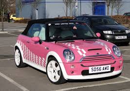 Pink Cool Beauty Of Cars Minicooper Pink Mini Coopers Mini Cooper Mini Cars