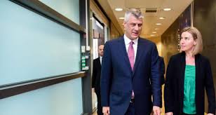 Federica Mogherini meets with Kosovo* President Hashim Thaçi - EUD