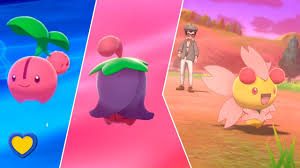 how to get cherubi into cherrim in pokemon sword and shield