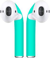 Aqua Airpod Skins Customize The Look Color Of Your Apple Airpods While Protecting Them From Wear And Everyday Scratches Artisan Accessories Aqua Skin