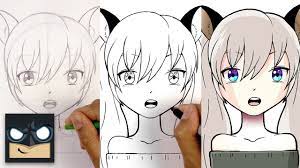 Normally my anime characters come out a lot more detailed than this but since it is a for kids tutorial i went ahead. How To Draw Anime Girl Face Easiest Tutorial For Beginners Youtube