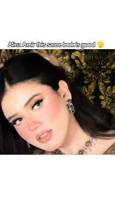 Alina Amir in Black Sari