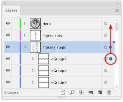 You look under the object . Layer Order Adobe Illustrator Book