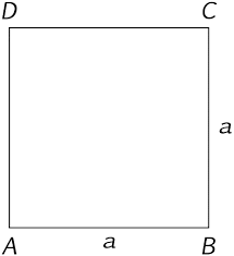 Wie berechnet man den umfang und den flächeninhalt von einem quadrat? Rechteck Quadrat
