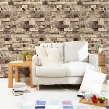 Vliestapete moderne 3d steinwand versch. 3d Effect Wallpaper For Living Room Homebase Wallpaper