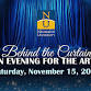 Behind the Curtain: An Evening for the Arts event image