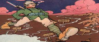 Mitraglieri austroungarici sulle montagne tirolesi; La Propaganda Italiana Nella Grande Guerra Andrea Cotticelli