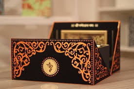 Velvet Laser Invitation Card Box Wedding Photo Wedding Card Wedding Cards