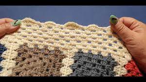 Granny Square Blanket Crochet Along Part 10 Final Border Row Youtube In 2021 Granny Square Crochet Pattern Crochet Blanket Granny Square
