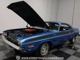 Image result for Bright Blue 1970 Challenger