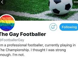 Sad twist in Twitter gay footballer coming out saga
